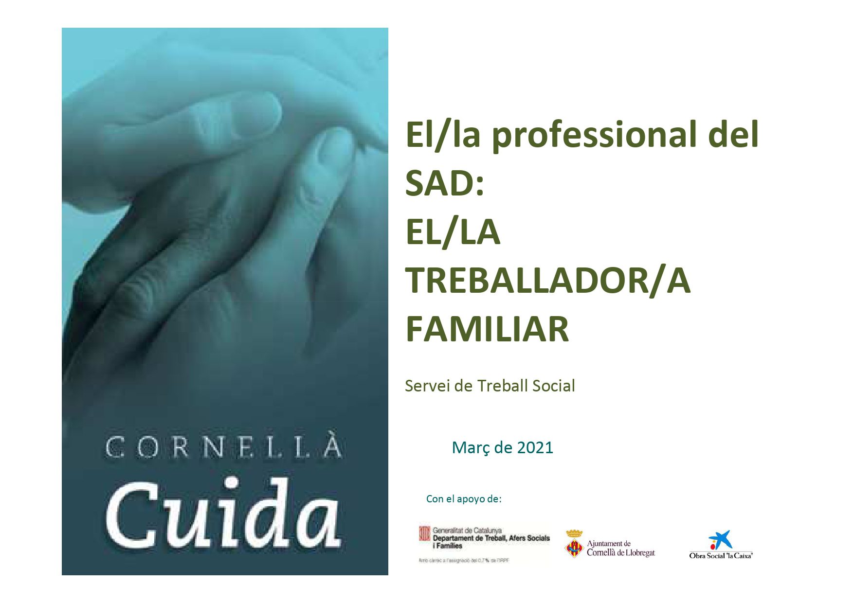 La persona professional del Servei d’Ajuda a Domicili: El/la Treballador/a Familiar