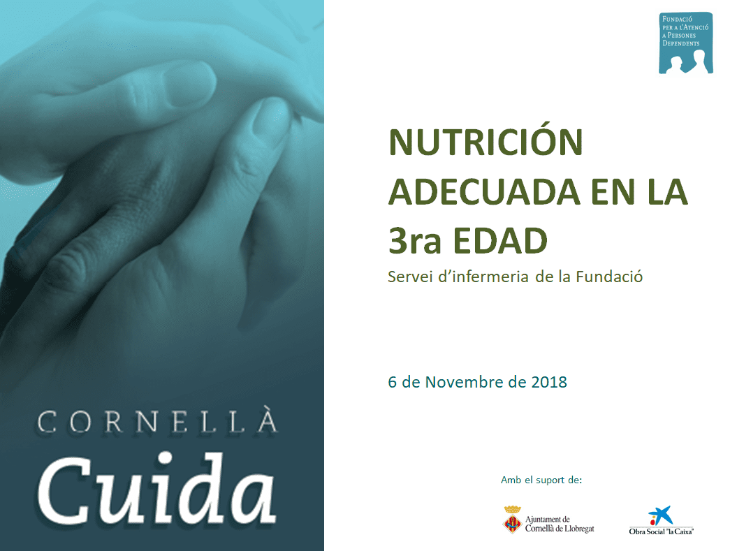 Nutrició adequada a la gent gran