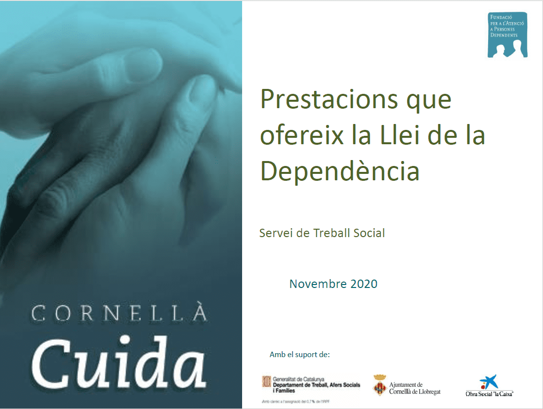 Prestacions que ofereix la Llei de la depèndencia